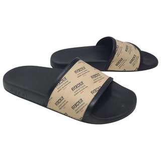 Beige rubber Gucci Double G sandals 39 sz