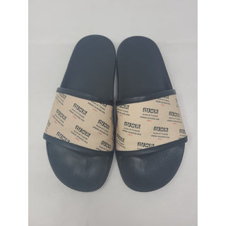 Beige rubber Gucci Double G sandals 39 sz