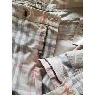 Burberry Brown Multicolor Nova Check Plaid Shorts 8 US