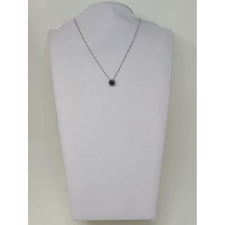 David Yurman Sterling Silver Chatelaine Amethyst pendant necklace