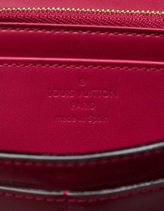 Louis Vuitton Rose Indian Vernis Louise LV Buckle Wallet