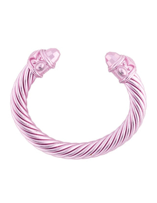 David Yurman Metallic Pink Renaissance Cuff Bracelet