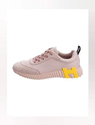 Hermès Multicolor Bouncing 'Rose Porcelaine' Sneakers 40 sz