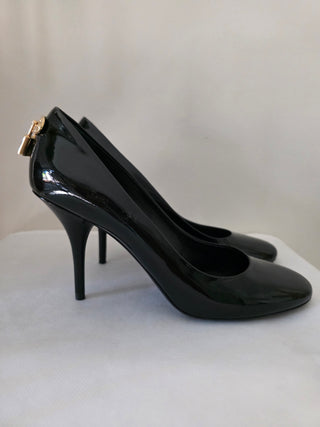 Louis Vuitton Oh Really! Black Patent Leather Pumps 37.5