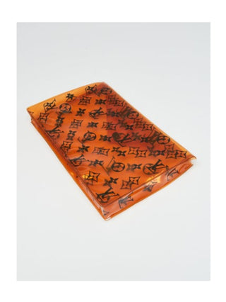 Louis Vuitton Orange LV Monogram PVC Envelope Pouch