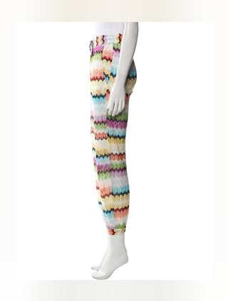 Missoni Multicolor Striped Straight Leg Pants US4