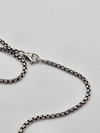 David Yurman Sterling Silver Cookie Color Classics Pendant Necklace