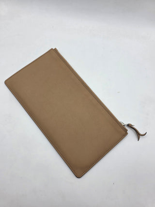 Hermès Beige leather 2021 Jige Duo Wallet