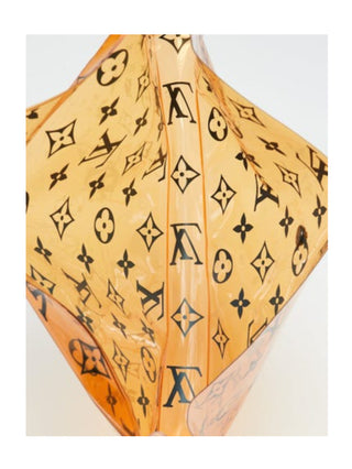 Louis Vuitton Orange LV Monogram PVC Envelope Pouch