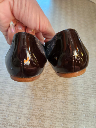 Louis Vuitton Brown LV Monogram Canvas Ballet Flats 37 sz