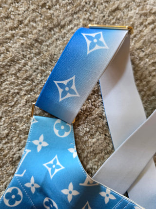 Louis Vuitton Blue multicolor
2021 LV Printed Pant Set XS