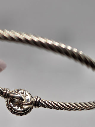 David Yurman Sterling Silver Citrine Petite Chatelaine Bracelet