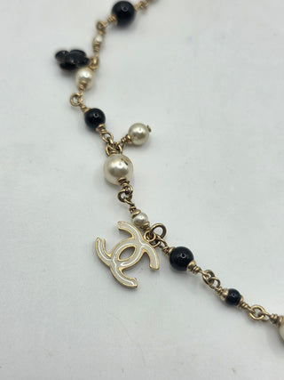 Chanel 2010 Interlocking CC Camellia Charm Headband