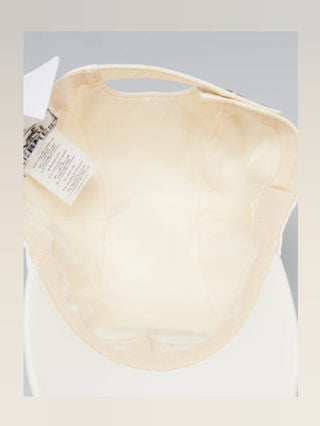 Hermes White Blanc Naturel Cotton Davis Emile Cap 58 sz