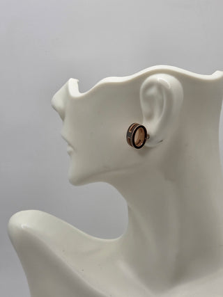 Hermès Gold-tone Pop H Stud Earrings