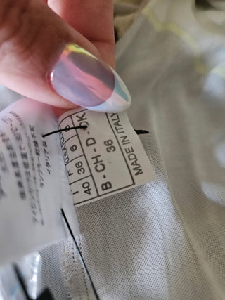 Emilio Pucci Brown multicolor signature print summer wrap dress 6 US sz