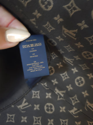 Louis Vuitton Brown Mng LV Monogram oversized Summer hat S sz