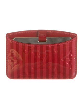 Louis Vuitton 2011 Vernis Rayures Pattern Card Case