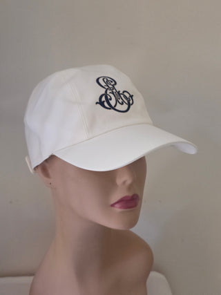 Hermes White Blanc Naturel Cotton Davis Emile Cap 58 sz