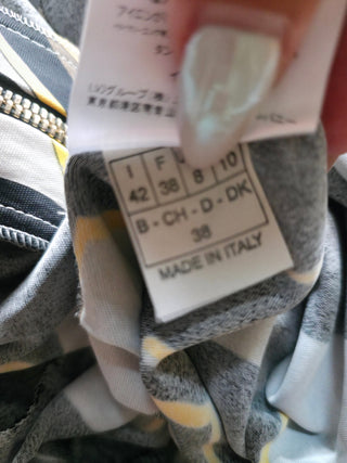 Emilio Pucci Brown Multicolor Signature Printed Mini Dress