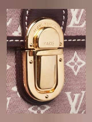 Louis Vuitton Red Sepia LV Monogram Idylle Canvas Sarah Wallet
