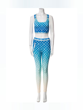 Louis Vuitton Blue multicolor
2021 LV Printed Pant Set XS