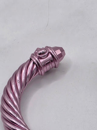 David Yurman Metallic Pink Renaissance Cuff Bracelet