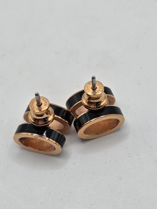 Hermès Gold-tone Pop H Stud Earrings