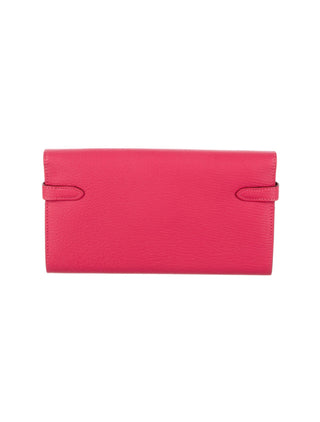 Hermès Pink Leather 2017 Kelly Classic Wallet