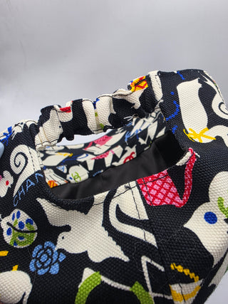 Chanel Black Interlocking CC Baseball Cap M sz