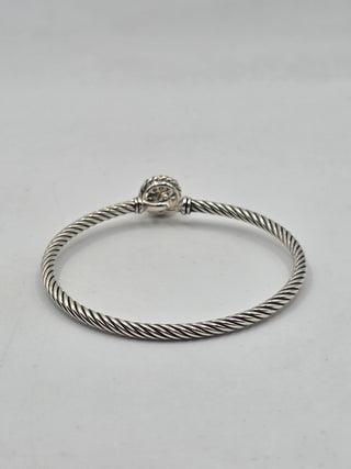 David Yurman Sterling Silver Citrine Petite Chatelaine Bracelet