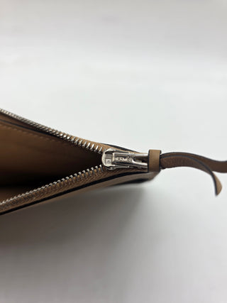 Hermès Beige leather 2021 Jige Duo Wallet