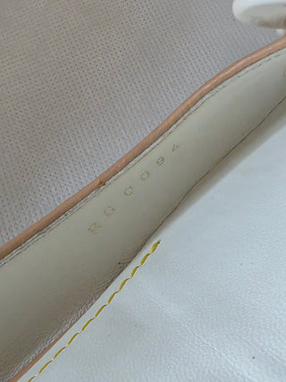 Louis Vuitton White Multicolore LV Monogram Ballet Flats 41 sz