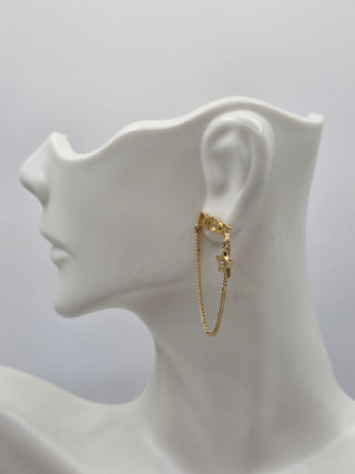 Christian Dior Gold-tone Dio(r)evolution Drop Earrings