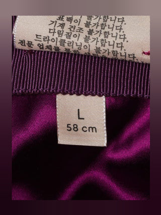 Gucci Purple Mohair GG Baseball Hat L sz