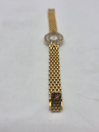 Chopard 18 k gold Happy Diamonds Watch