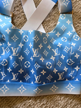 Louis Vuitton Blue multicolor
2021 LV Printed Pant Set XS