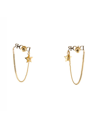 Christian Dior Gold-tone Dio(r)evolution Drop Earrings