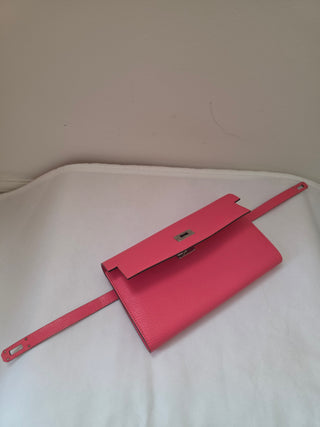 Hermès Pink Leather 2017 Kelly Classic Wallet