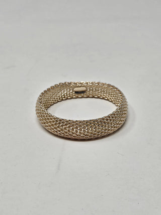 TIFFANY & CO. Somerset Mesh Bangle Bracelet