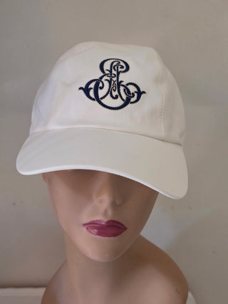 Hermes White Blanc Naturel Cotton Davis Emile Cap 58 sz