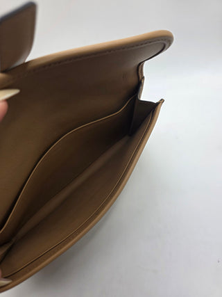 Hermès Beige leather 2021 Jige Duo Wallet