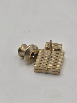 Chanel Gold-tone 2022 Strass CC Scissors Bottle Pin Set