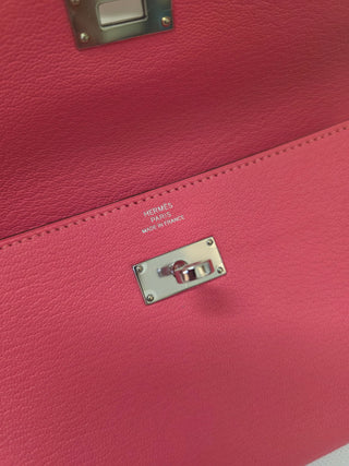 Hermès Pink Leather 2017 Kelly Classic Wallet