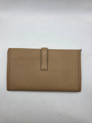 Hermès Beige leather 2021 Jige Duo Wallet