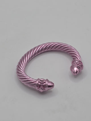 David Yurman Metallic Pink Renaissance Cuff Bracelet