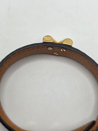 Louis Vuitton Brown LV Monogram Essential V Bracelet