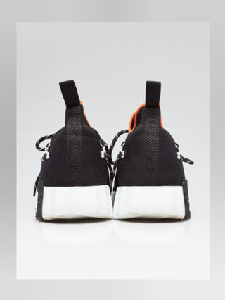 Hermes Black Technical Fabric Flex Bolduc Sneaker 39.5 sz