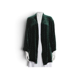 Gucci Emerald green GG Patterned Jacket Cardigan 36 sz Oversized fit