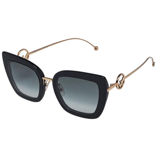 Fendi Black FF gold-tone logos sunglasses